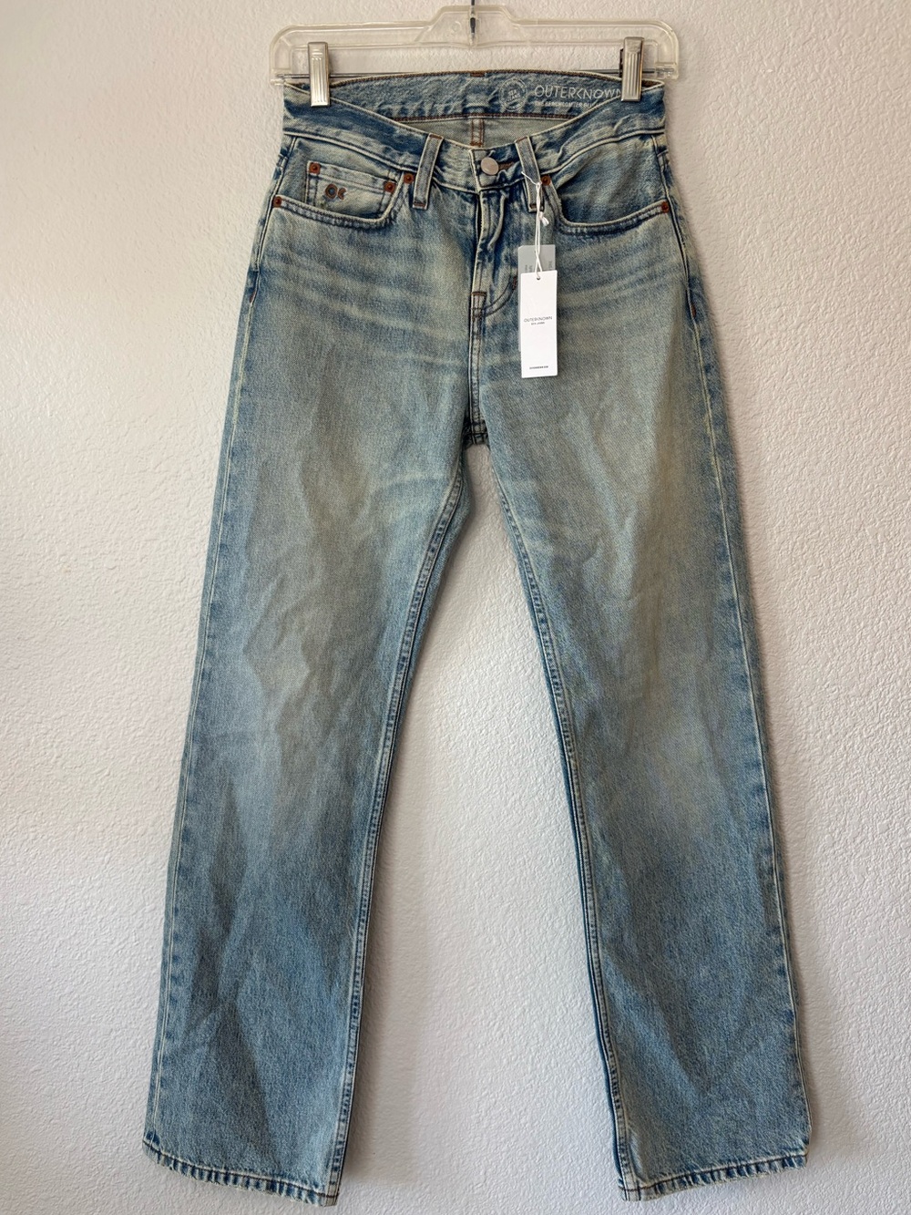 Outerknown Women's The Beachcomber Relaxed SEA Jeans 24x30 Retail $168 NWT